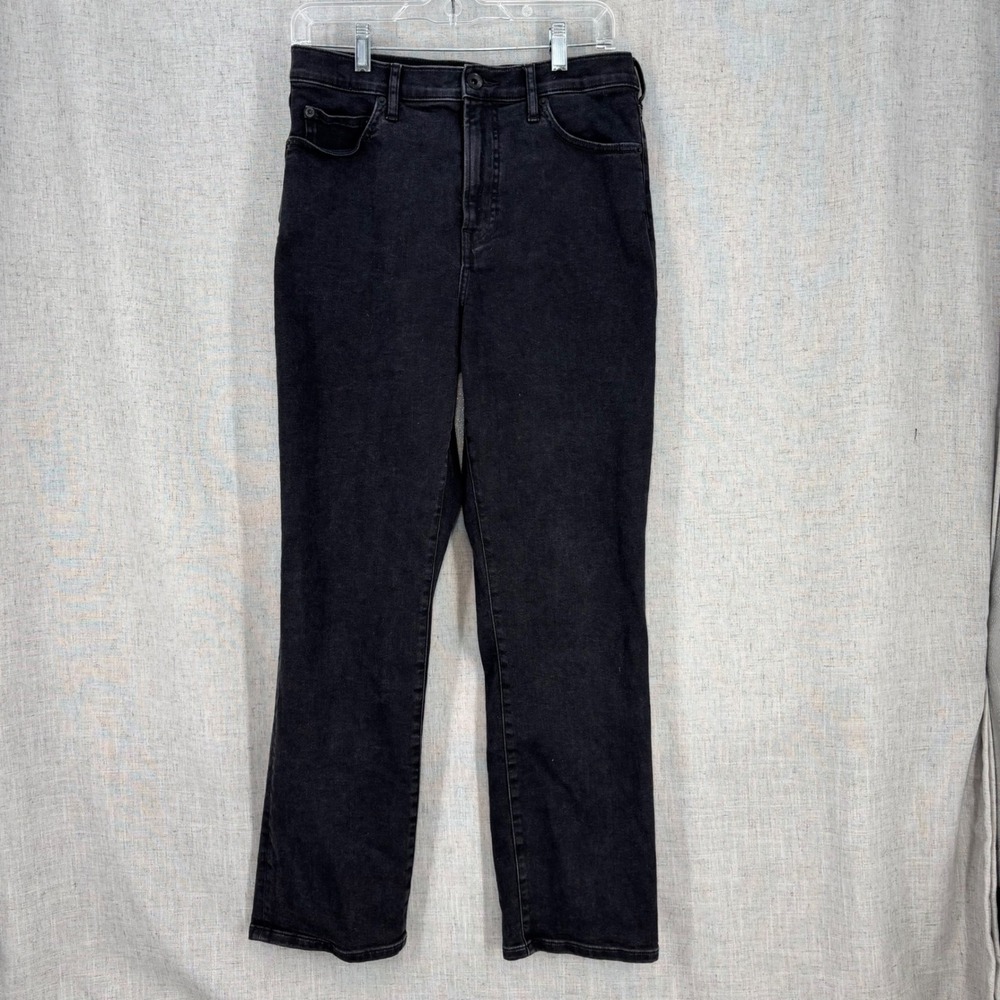 Everlane High Key Stovepipe Jeans Black Cotton‎ High Rise Women's size 29